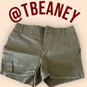 Madewell Khaki Cargo Shorts